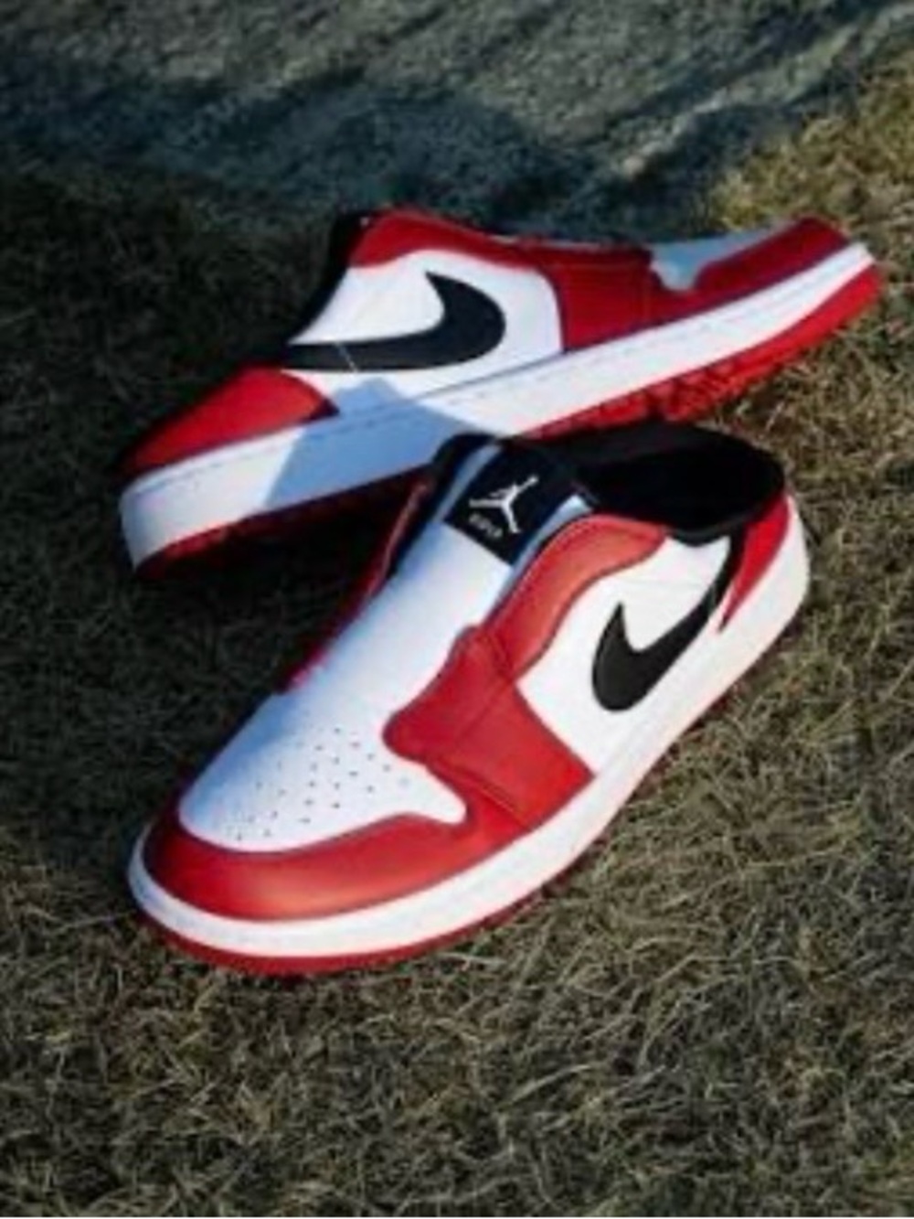 ✔️New✔️ NIKE Air Jordan 1 Mule Golf 'Chicago'